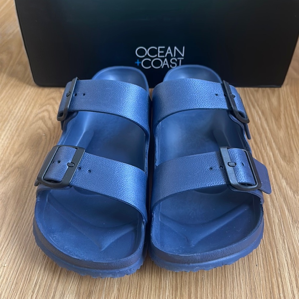 Ocean+Coast (Men’s) Navy Splash Sandal (Size 8)